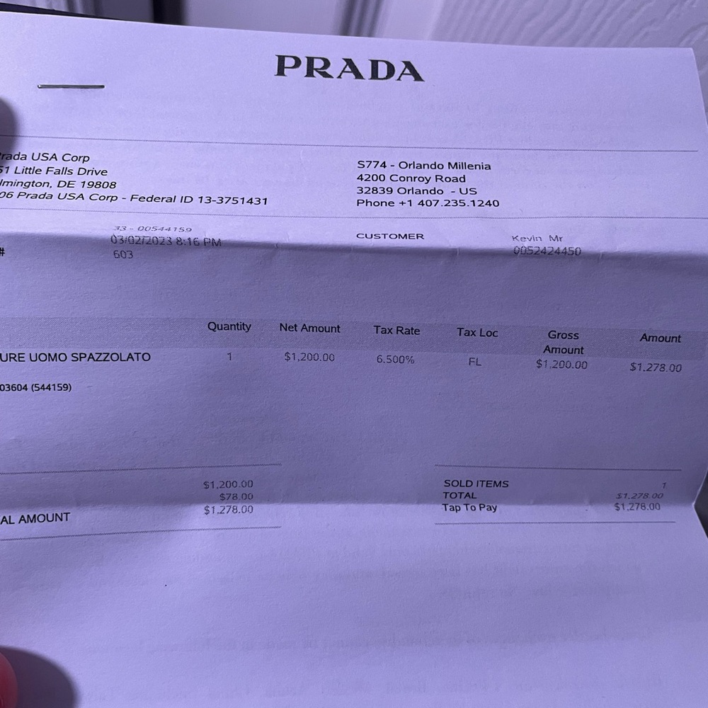 Prada Men's Black Loafers - Picture 10 of 11